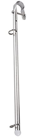 Stainless Steel Boat Flag Staff with Sturdy and Sturdy Rail Hardware Fittings for Ships, Yacht Using, Convenient to Install and Detach