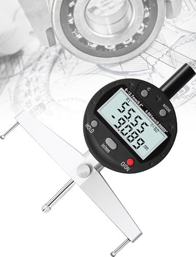 Digitales Radius-Messgerät, hochpräzises Messwerkzeug für mechanische Komponenten und Holzformen