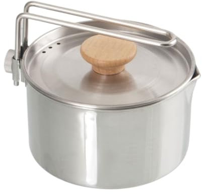TOTIKI Gavetta Campeggio Pentola Pieghevole da Esterno con Coperchio E Manico Staccabile for Bollitore da Campeggio for Picnic in Alpinismo Campeggio Utensili