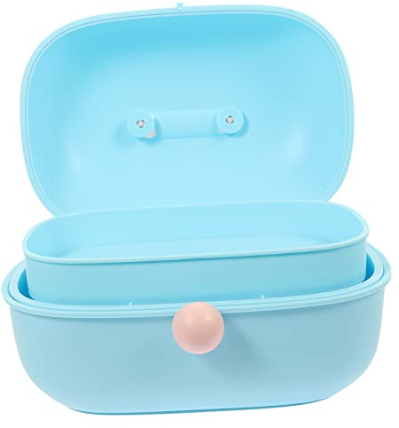 HOMSFOU Organizzatore Per Scatole Da Cucito Scatola Per Accessori Per Contenitore Per Fermagli Per Contenitore Per Riporre Piccoli Oggetti Scatola Per Cosmetici e Materiali Per Cucito Fai
