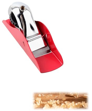 Adjustable Professional Hand Planer Wood Planer - Small Manual Block Plane for Precision Edge Rounding, Trimming Doors, Wood Planning, Furniture Repair & DIY Woodworking Crafts
