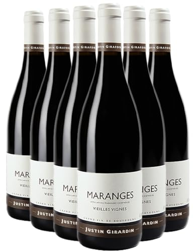 Maranges Vieilles Vignes rosso 2023 - Justin Girardin - DOP - Borgogna - Francia - Vitigni Pinot Noir - 6x75cl