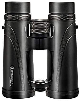 Bresser Fernglas Corvette 8x42 wasserdicht mit Nitrogenfüllung, BaK-4 Glas Prismen, LE-Okularen für angenehme Nutzung, Mehrschichtvergütung und Nylontragetasche