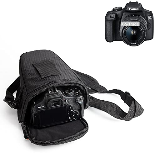 K-S-Trade Qualitativ & Innovativ Kameratasche Fototasche Schultertasche Umhängetasche Für Canon EOS 2000D Colt Für Systemkameras Schutzhülle Bag