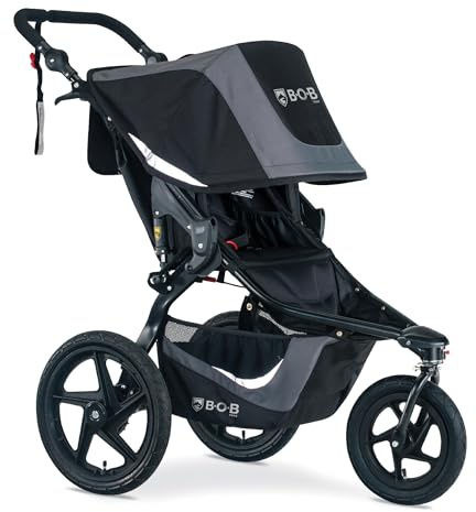 BOB Gear Revolution Flex 3.0 Jogging Stroller, Graphite Black