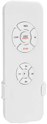 Lampada per ventilatore da soffitto per PC 220V Kit telecomando con interruttore di temporizzazione ricevitore Controllo intelligente Lampada per ventilatore da soffitto wireless Kit telecomando per l