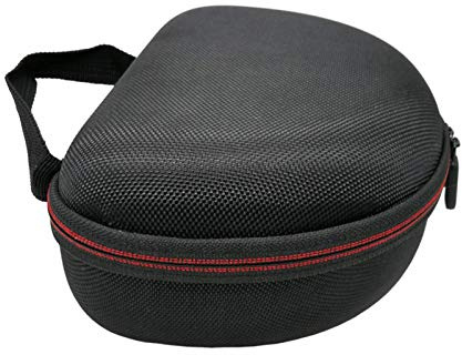 Roadoor Estuche Rígido para Auriculares Bolsa De Almacenamiento Estuche para Auriculares Estuche para Transporte Bolsa De Almacenamiento para Auriculares para J-B-L E55BT / T600BT Portátil Negro