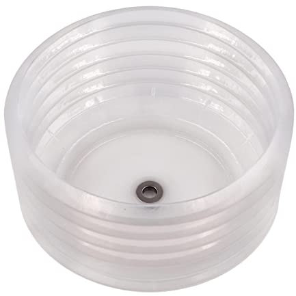 Drill Dust Cover - Drill Dust Collector Drill Dust Bowl Hole Saw Dust Catcher Hole Saw Dust Bowl for Power Tool Hole Saw Accessories Fixed Easy Operate Ash Bowl(white,size:160mm)