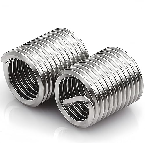 Lot de 30 inserts filetés hélicoïdaux M12 x 1,75 mm x 1,5 D en acier inoxydable 304, métrique