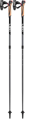 LEKI Spin Stöcke, Black-Silvergray-White, 100-130cm