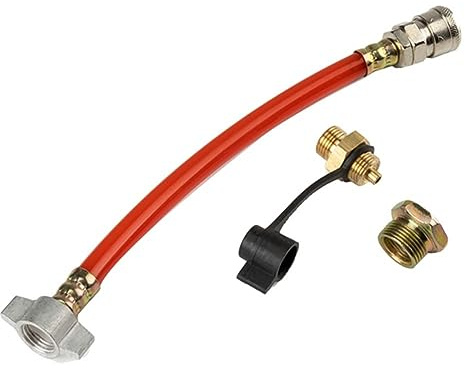 Voragrl - Tubo de conexión para la entrada de aire del tanque de almacenamiento del camión y válvula de entrada de aire del soplador de polvo neumático. Fácil instalación. Fácil uso