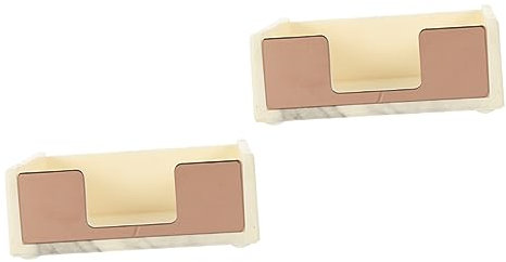 VILLCASE 2stücke Memo Pad Mit Marmor-design Dekorativer Notizspender Für Schreibtisch Praktischer Memo Organizer Für Büro Und Zuhause Eleganter Haftnotizenhalter