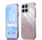 GOKEN Funda para Honor 70 Lite/Honor X6 / Honor X8 5G - Carcasa Antigolpes de Silicona Suave, con Bordes Electroplateados y Tarjeta con Brillo Integrada, Cover Case -Rosa Degradado