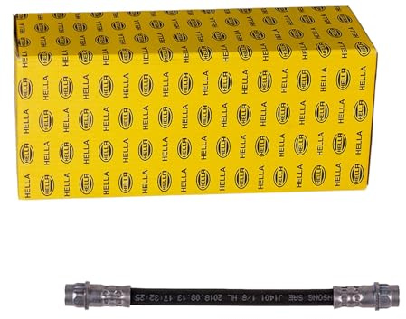 HELLA 8AH 355 469-381 Bremsschlauch - AH6938 | Kompatibel mit: CITROËN C3 AIRCROSS II, C3 AIRCROSS II Van, C3 III, C3 III Van, C3 PICASSO, C4 CACTUS, C4 CACTUS Van