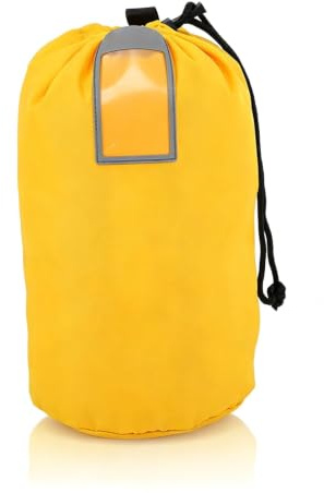 Kletterseiltasche, 7,5x13,8 Zoll Wasserdichter TPU Rettungslauben Seil Rucksack Kletterausrüstung Aufbewahrungstasche Faltbarer Klettertasche Rock Climbing Rope Kit Bag Für Klettern Trekking Wandert