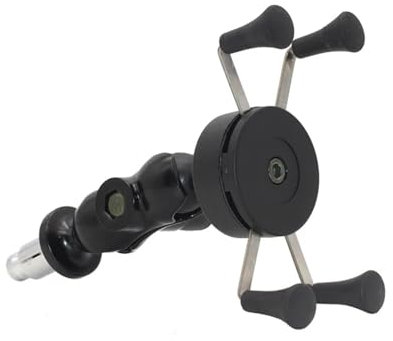 GPS Navigationshalterung Handyständer Motorrad-Handyhalter Gabel Vorbauhalterung GPS-Navigationshalterung USB-Ladegerät Für VFR 800F VFR 1200F VFR 1200F DCT 2010-2017 2018 Handyhalterung(Without USB