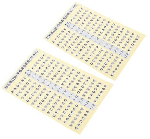 Abaodam 2pezzi Adesivi per Scale di Chitarra Adesivi per Tastiera e Note Realizzati Materiali e Stampa Chiara per Principianti e Chitarristi