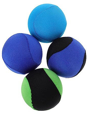 Toyvian 4pcs Bouncing Ball for Water Sports Floatable Pool for Boys and Girls Outdoor Playing and Bouncing Fun Random Style