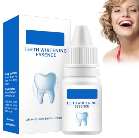 Zahnaufhellendes Serum Für Tägliche Anwendung | Aufhellung & Frische | Plaque-Entfernung & Zahnschmelz-Stärkung | Bleichen Sie Zähne Schonend Zu Hause