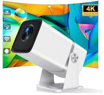 Mini proyector portátil Android WiFi 4K Full HD FHD 3D para videoconferencias 3D PK HY320