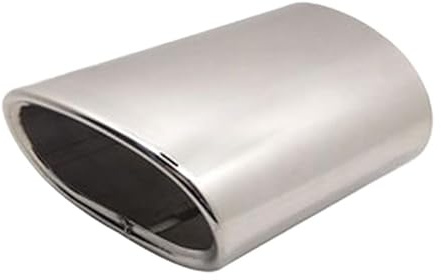 Auspuffblende, Auspuffblenden Auspuffblende Passend für BMW 3er-Serie 318 E90 E91 320d 318d 318i E92 E93 X3 F25 20i 28i E83 2.0i Auto-Auspuffblende(Silver)