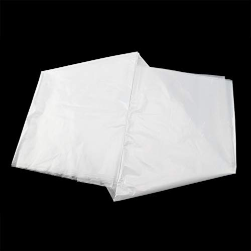 ZASCHMOY Film de Polyéthylène Transparent Anti-poussière en Plastique pour Serre Bootstrap Farmer - Transmission de la Lumière à 90% - Film de Protection épais de 150 Microns - Convient pour la