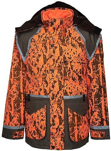 Hubertus Hundeführer Drückjagdjacke Blaze-orange-tarn (XL)