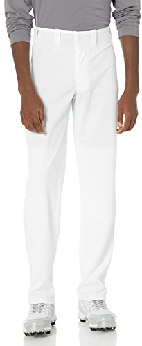 Mizuno Herren Prospect Baseballhose für Erwachsene, Weiss/opulenter Garten, Large
