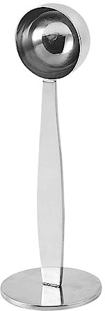 Kaffeelöffel, Kaffeeportionierer Und Tamper, 2-in-1 Kaffeelöffel Und Tamper-Kaffeemesslöffel Edelstahl-Espressostempel Mehrzwecklöffel Espressoständer Für Gemahlenen Kaffee, Espresso, Kaffeebohnen