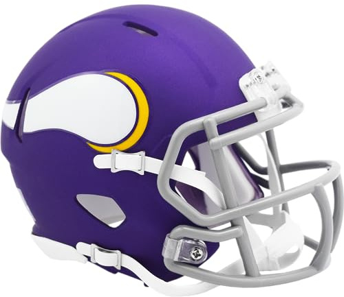 Riddell Minnesota Vikings NFL 2023 Tribute Mini Speed Helmet (Classic)