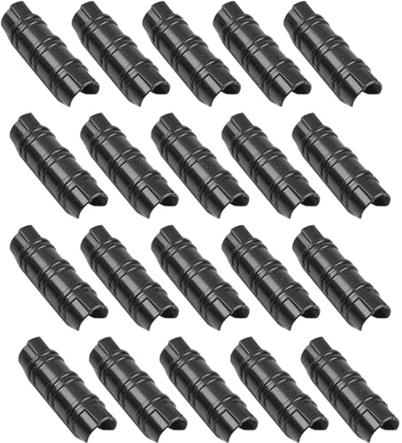 20 st plastsnäppklämma, 25 mm växthusram, rörklämma, ABS-växthusram, rör, plastträdgård, rörklämma, snäppnät, fasta rörklämmor för säsongsbetonade växttillbehör