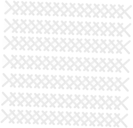 GARVALON 2000pcs Cross-Shaped Tile Spacers for Leveling and Alignment Thickness and Reusable Grout Spacers for Ceramic and Porcelain Tile Installation