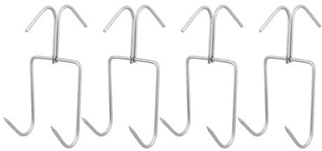 Roasting Meat Hook Up Brazilian Barbecue Hooks Stainless Steel Kitchen Grilled Fish for Smoker