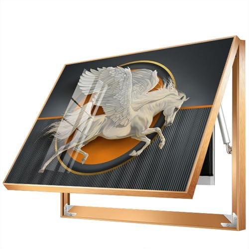 Cadre décoratif pour Compteur électrique, Peinture décorative pour Tableau électrique intérieur, boîtes de Distribution, Cache-Cache, peintures pour Votre Maison, 15, hydraulique 7