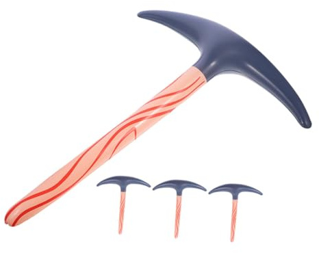 UPKOCH 4 Stück Aufblasbare Pickaxe Lustige Halloween Prank Deko für Geburtstagsfeiern Cosplay Partys Indoor Outdoor Spaß für Erwachsene