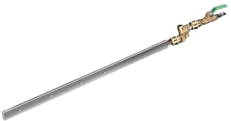 Accesorio profesional para lavadora a presión de radiador, eje de 60 cm, acopladores rápidos multiángulos, acero 304 para eliminación de desechos de barro, vara de lavado a presión en ángulo múltiple