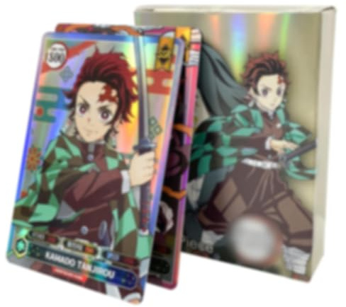 50 pcs Demon Cards, Demon Trading Cards, Anime Cards Postcard | Collectable Birthday Gift for Anime Fans