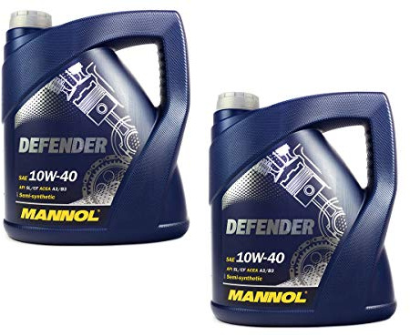 Motoröl Öl 8 Liter Mannol Defender 10W-40 teilsynthetisch API SL/CF Mercedes VW