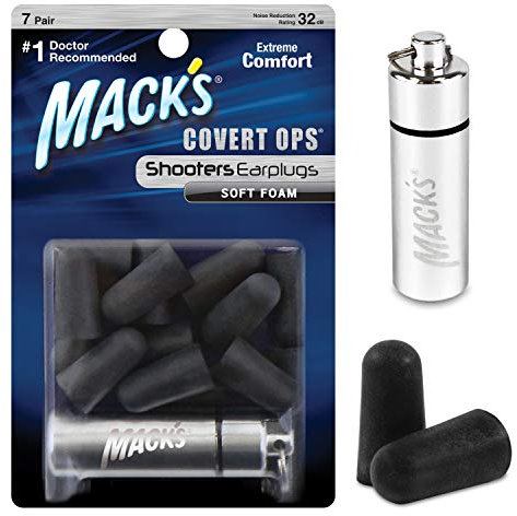Mack's Shooters Covert OpsTM Soft Foam Ear Plugs -7 Pairs