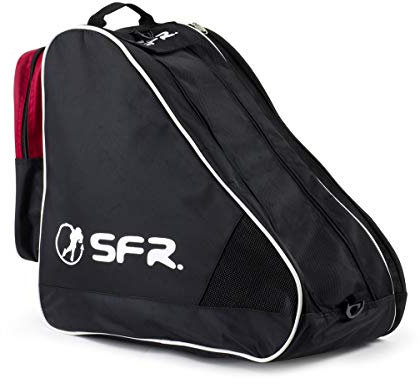Sfr Skates Large Ice & Skate Bag II Tasche für Inlineskates, Jugendliche, Unisex, Mehrfarbig (Black/Red), Einheitsgröße