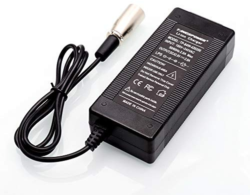 Tangspower 36 V-laddare 42 V 2 A elcykel litiumbatteri laddare för 36 V litiumbatteri med 3-stifts XLR-uttag/-anslutning