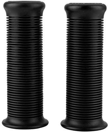 Motorrad Lenkergriffe 2 Stück rutschfeste Gummistange End Thruster Grip 1 Zoll 25mm Motorrad TPU Komfort Handgriff Thruster Grip(Schwarz)