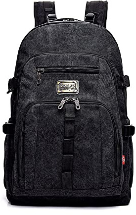 Eysee Ryggsäck, Canvas Dagsäck, Stor Ryggsäck, Laptop Ryggsäck, Herr resväska