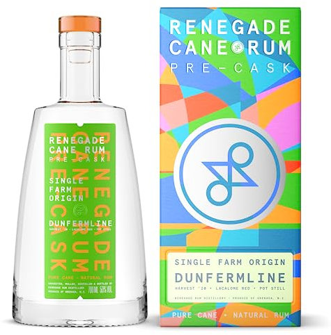 RENEGADE - Pre Cask Dunfermline Pot - Rhum Pur Jus de Canne - 50% Alcool - Origine : Grenade - Notes d'Agrumes & Raisins Secs