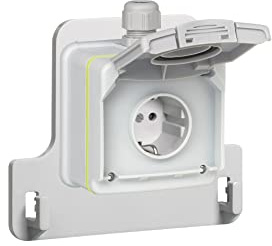 Bticino Gupacc Green Up Access Kit di Installazione Residenziale Plug-In Dotato di Presa Tedesca Schuko per la Ricarica di Veicoli Elettrici o Ibridi con Interruttore Magnetotermico Differenziale