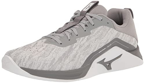 Mizuno Herren Ts-01 Herren, Grau-Weiß, 7.5