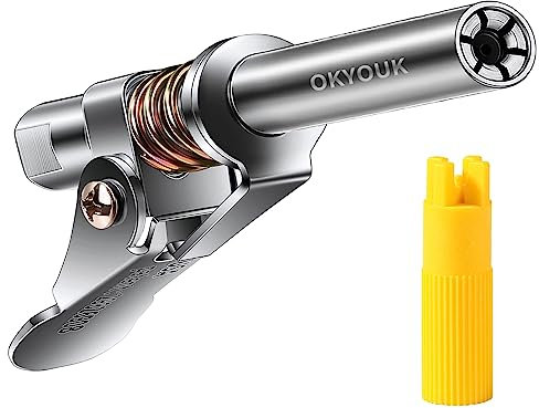 OKYOUK Minimale G Coupler für Fettpresse (nur 13.5mm), Mit Reinigungswerkzeug,Hochdruck Fettpresse Kupplung Mundstück Kupplung für Kegel,Schmiernippel Fettpresse für alle Arten