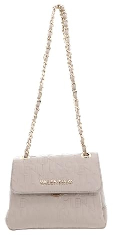 Valentino Relax, Borsa a Tracolla Donna, Beige, Taglia Unica