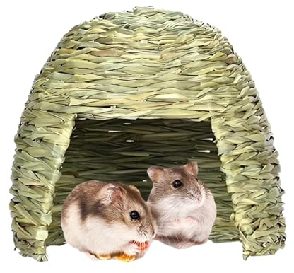 Lyricalist Bunny Straw House - Klappbetten Meerschweinchen-Verstecke, Meerschweinchen-Verstecke Bett Klappbetten | Haustier-Heubett-Spielhaus, Kleintier-Lebensraum- Für Igel, Meerschweinchen