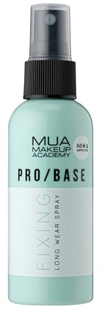MUA Fixing Long Wear Spray, 70 ml (Pack of 1) | Weightless Mist, Invisible Finish, Long-Lasting Wear for All Day Makeup, Vegan & Cruelty Free
